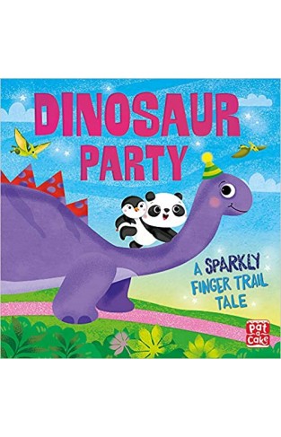 Dinosaur Party - A Sparkly Finger Trail Tale